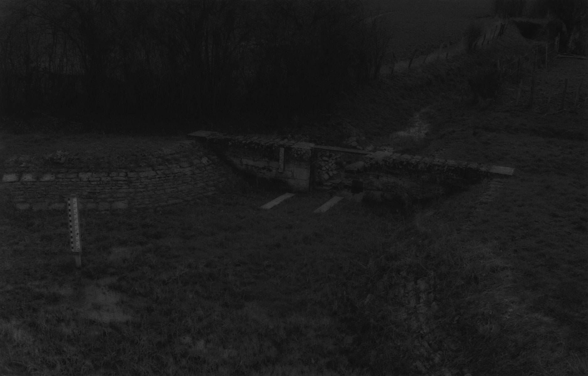 2923 Est - Rigole d'évacuation, Panthier - © 1995