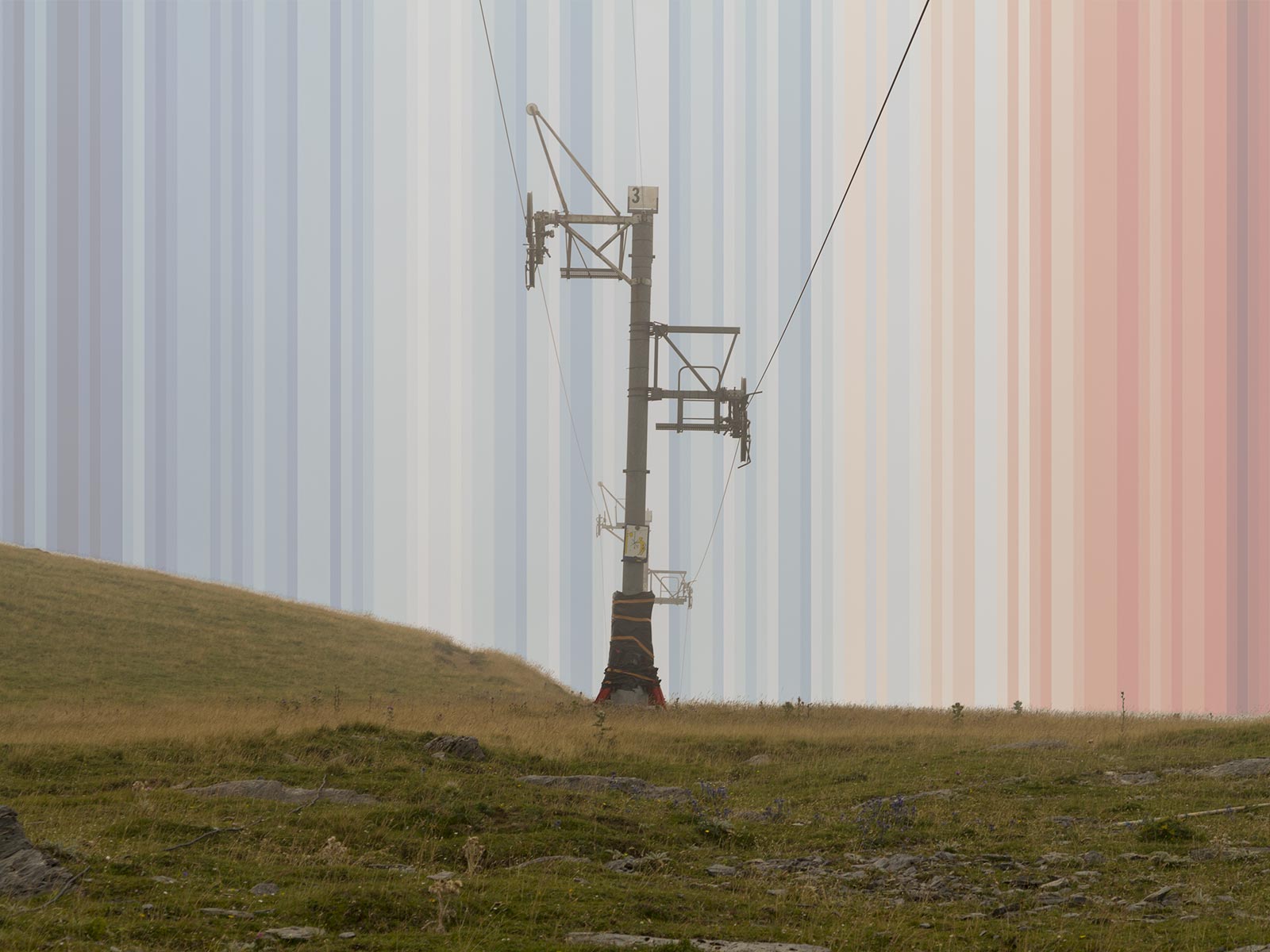 philippe-liev pourcelot - Warning Stripes - 2024