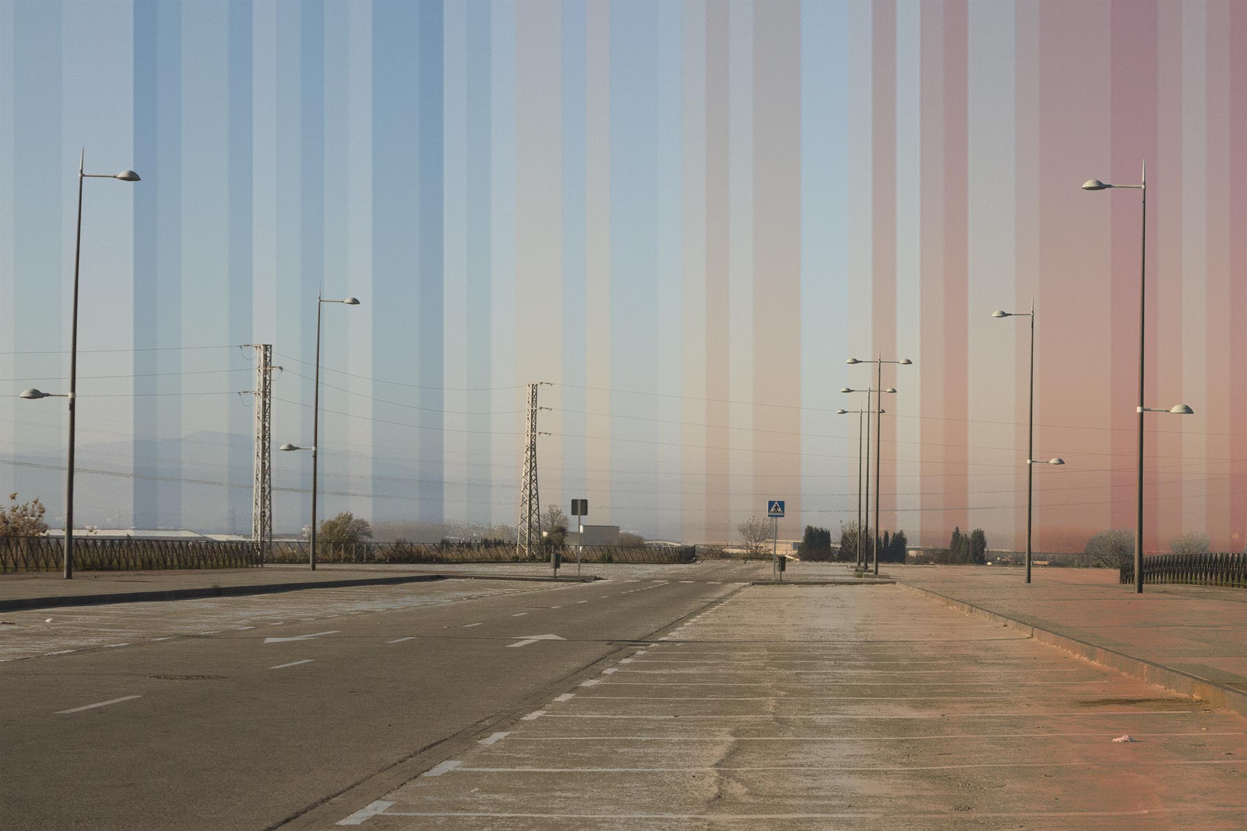 philippe-liev pourcelot - Warning Stripes - 2024