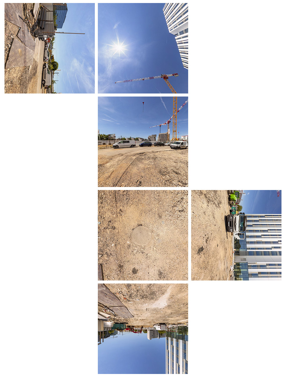 En construction - Carré de Soie, Esplanade Miriam Makeba - © 2017