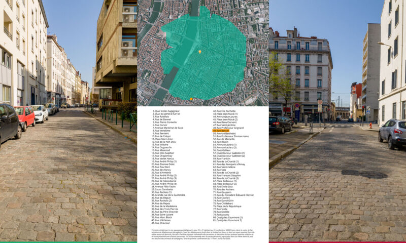 Déplacements dérogatoires - Rue Bancel - © 2020