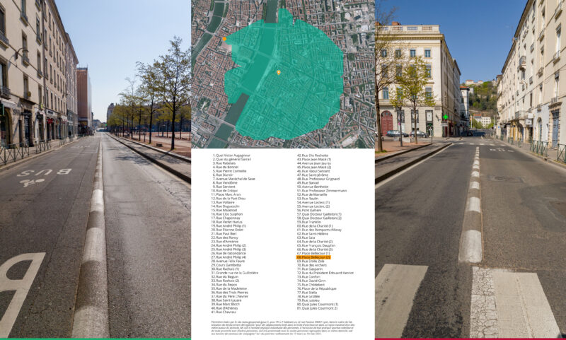 Déplacements dérogatoires - Place Bellecour - © 2020