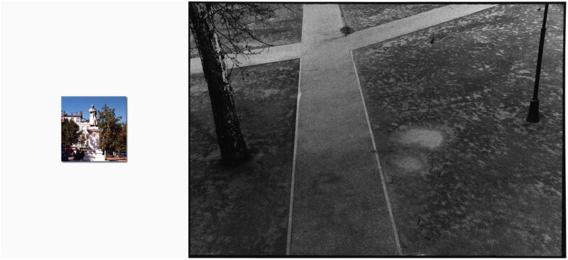 Vues de l'esprit - Statue de Marie-Joseph Jacquard, Croix Rousse, Lyon - 1999-2003